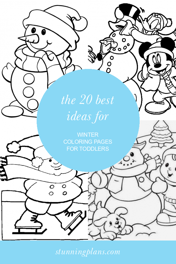 The 20 Best Ideas for Winter Coloring Pages for toddlers - Home, Family